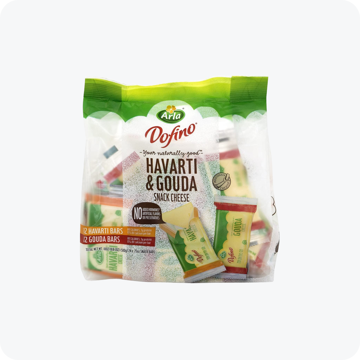Arla Havarti and Gouda Cheese Snack (24 ct.)