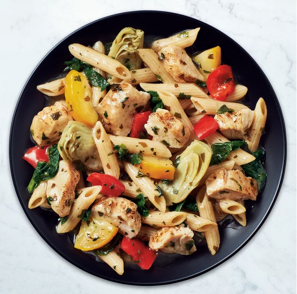 Healthy Choice Simply Steamers Grilled Basil Chicken Frozen Meal, 9.9 oz -- 8 per case.