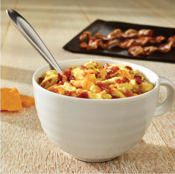 Jimmy Dean Breakfast Bowl Eggs, Potatoes, Bacon and Cheddar Cheese, 7 oz -- 8 Pack