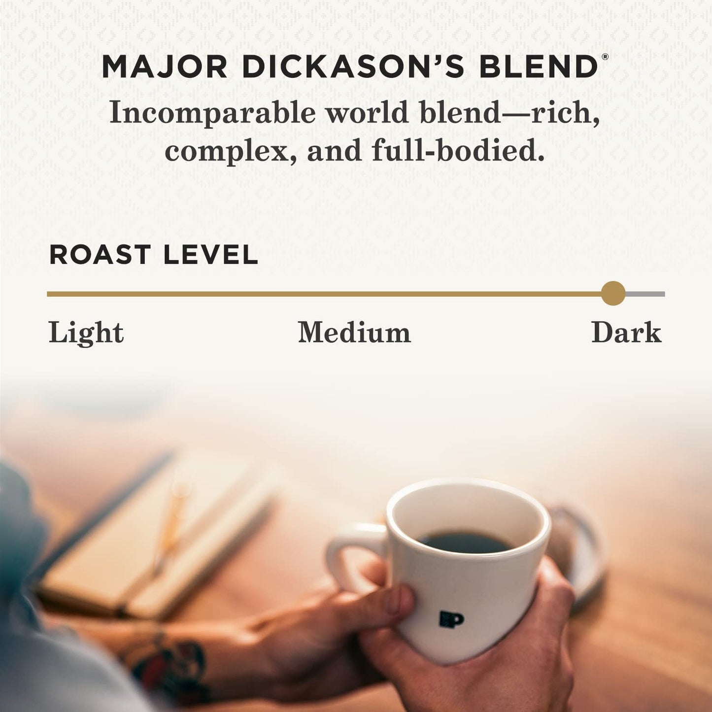 Peet's Coffee K-Cup Pods, Major Dickason's Blend Dark Roast 75 Count