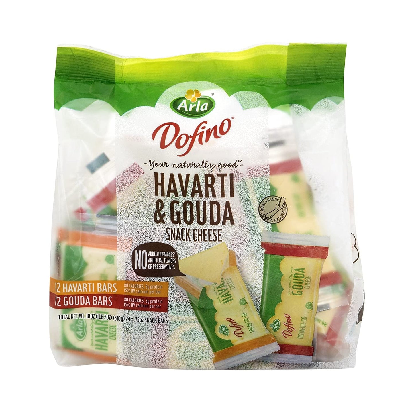 Arla Havarti and Gouda Cheese Snack (24 ct.)