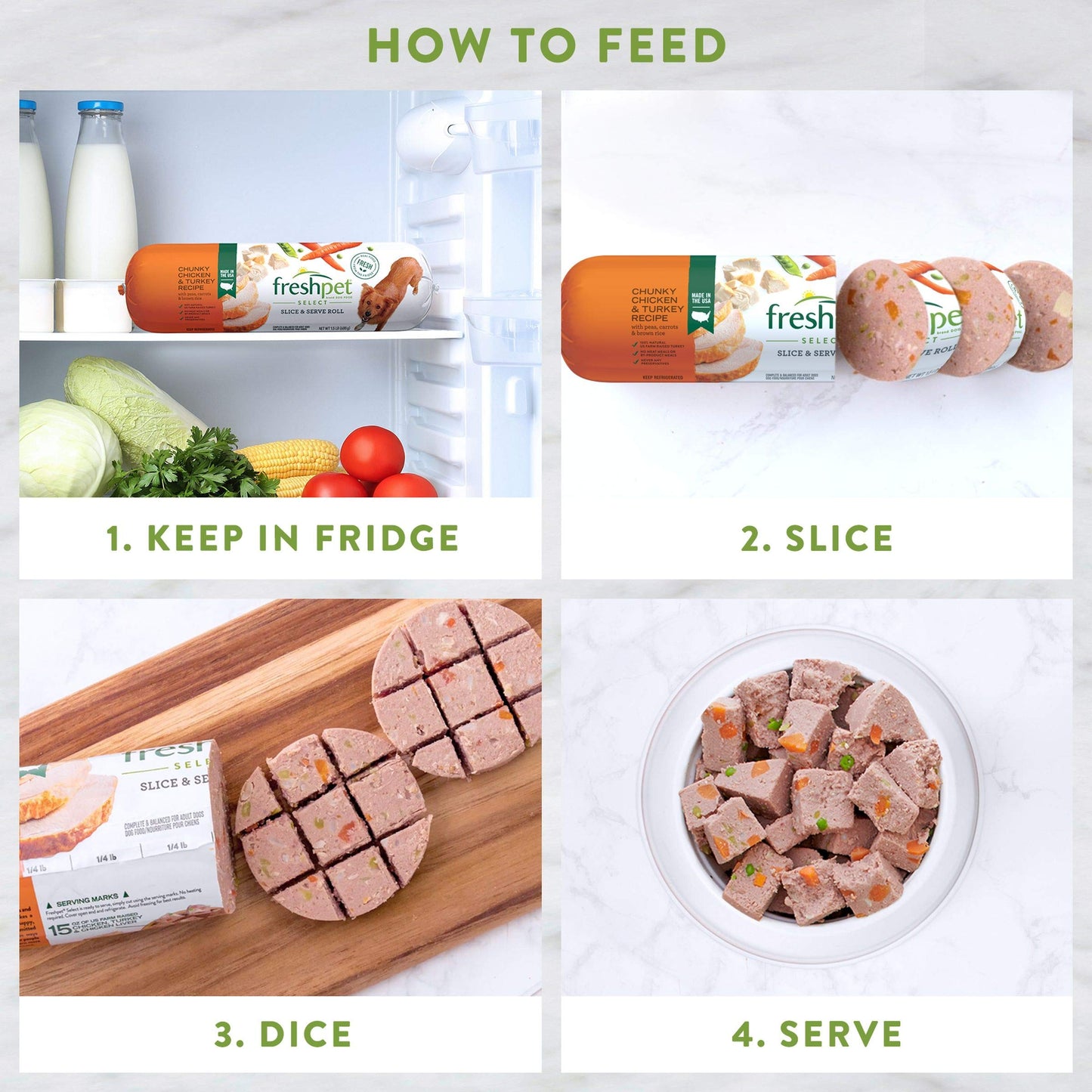 Freshpet Select Roll Sensitive Stomach & Skin Chicken Recipe Refrigerated Wet Dog Food - 1.5 lbs