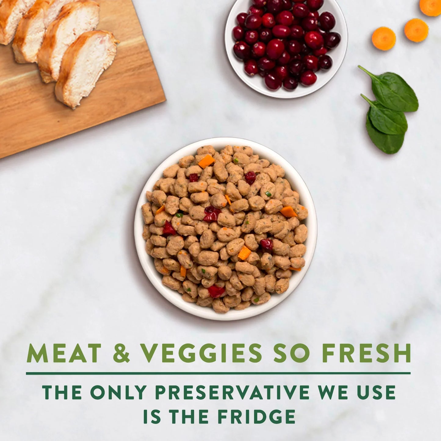 Freshpet Healthy & Natural Food for Small Dogs/Breeds, Grain Free Chicken Recipe, 1lb