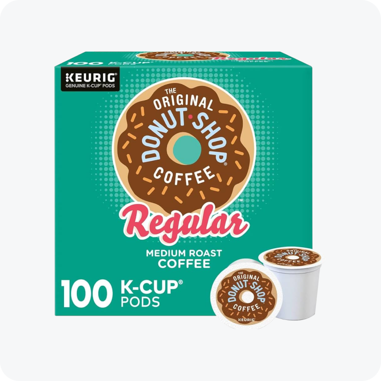 Donut Shop Regular Keurig K-Cup Pack, (100 Count)