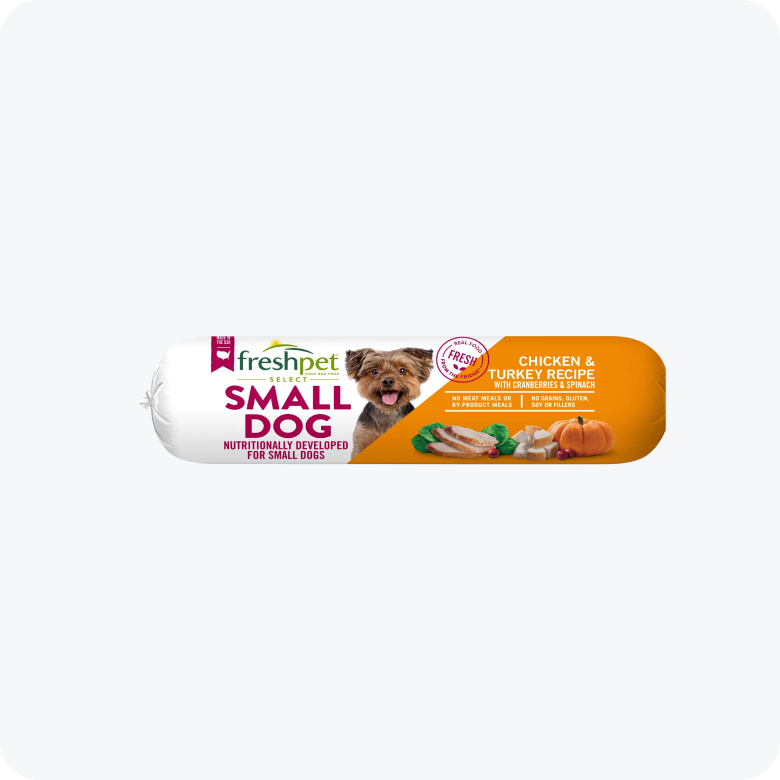 Freshpet Select Small Dog Chicken & Turkey Roll, 1 Lb