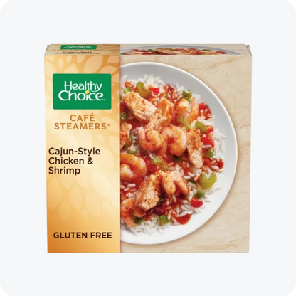 Healthy Choice Cafe Steamers Cajun Chicken Shrimp, 9.9 Ounce -- 8 per case.