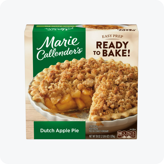 Marie Callender's Frozen Dutch Apple Pie - 38oz PACK OF 2