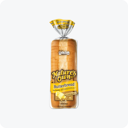 Nature's Own Butterbread White Bread Loaf, 20 oz -- Pack of 2