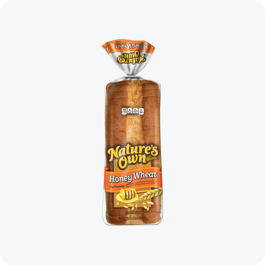 Nature's Own Honey Wheat Sandwich Bread Loaf, 20 oz -- Pack of 2