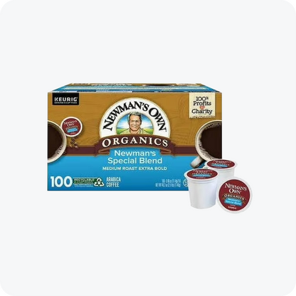 Newman's Own Organics Special Blend Coffee K-Cups (100 K-Cups)