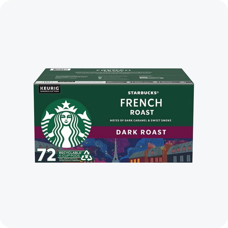 Starbucks French Roast Coffee K-Cups (72 ct.)