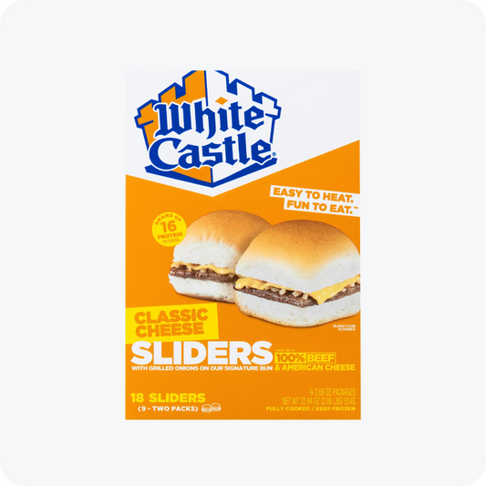 White Castle Classic Cheeseburger Sliders, 18 ct.