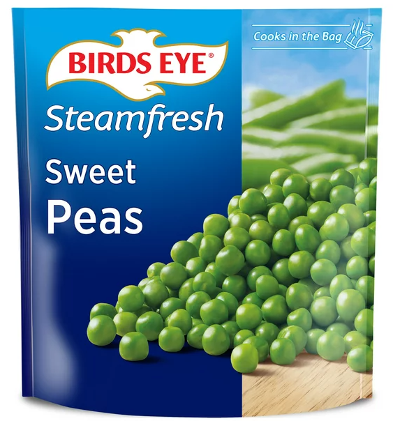 Birds Eye Steamfresh Premium Selects Sweet Peas, Frozen, 10 oz -- 10 per case.