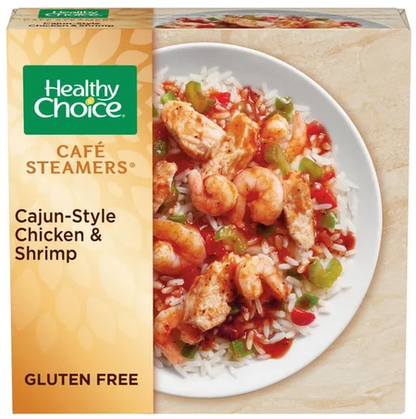 Healthy Choice Cafe Steamers Cajun Chicken Shrimp, 9.9 Ounce -- 8 per case.