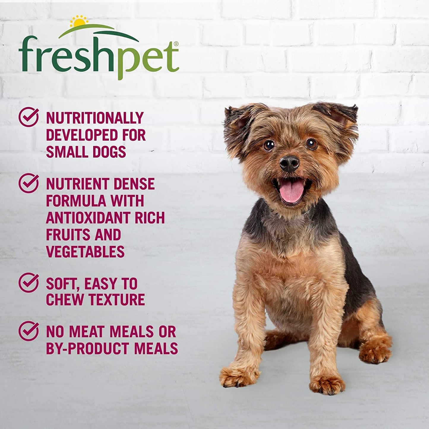 Freshpet Select Roll Small Wet Dog Chicken & Turkey Recipe Refrigerated Wet Dog Food - 3 Pack (3 / 1lb. Logs)