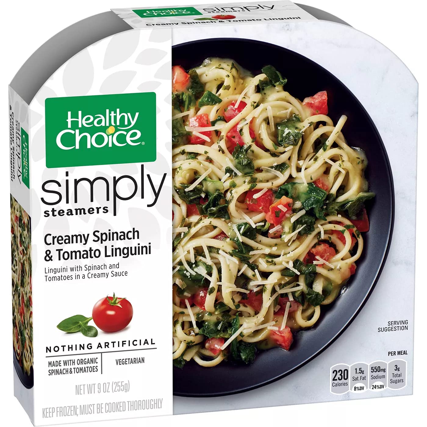 Healthy Choice Combo Pack, 2pcChicken Broccoli Alfredo, 2pc Beef Teriyaki, 2pc Creamy Spinach and Tomato Linguini, 2pc Grilled Chicken Marinara with Parmesan