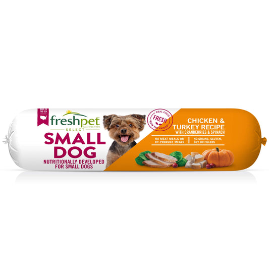 Freshpet Select Small Dog Chicken & Turkey Roll, 1 Lb