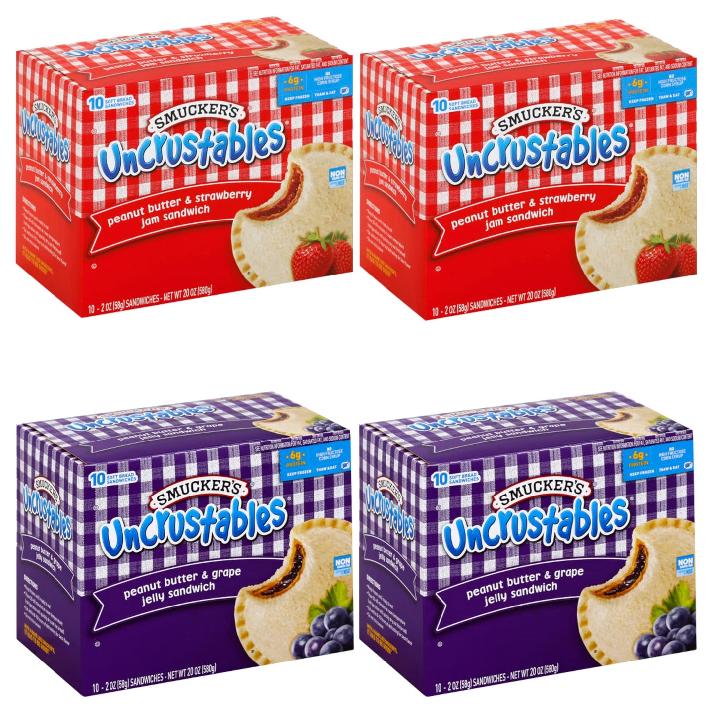 Smucker’s Uncrustables Variety Pack